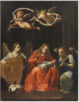 La Vierge cousant ou la Vierge de l’Annonciation - Guido Reni - Alpha Reproduction