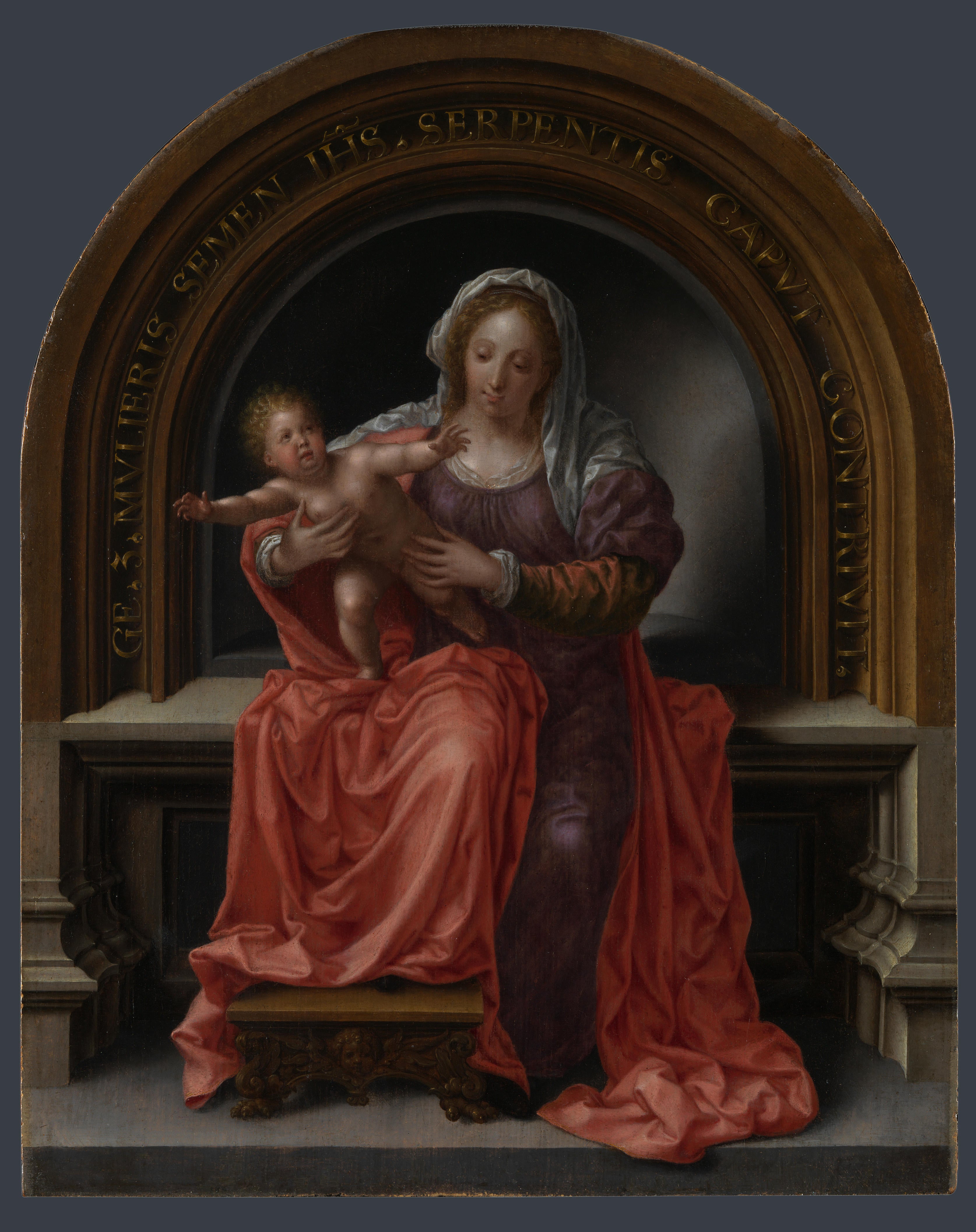 La Vierge et l'Enfant - Jan Gossaert