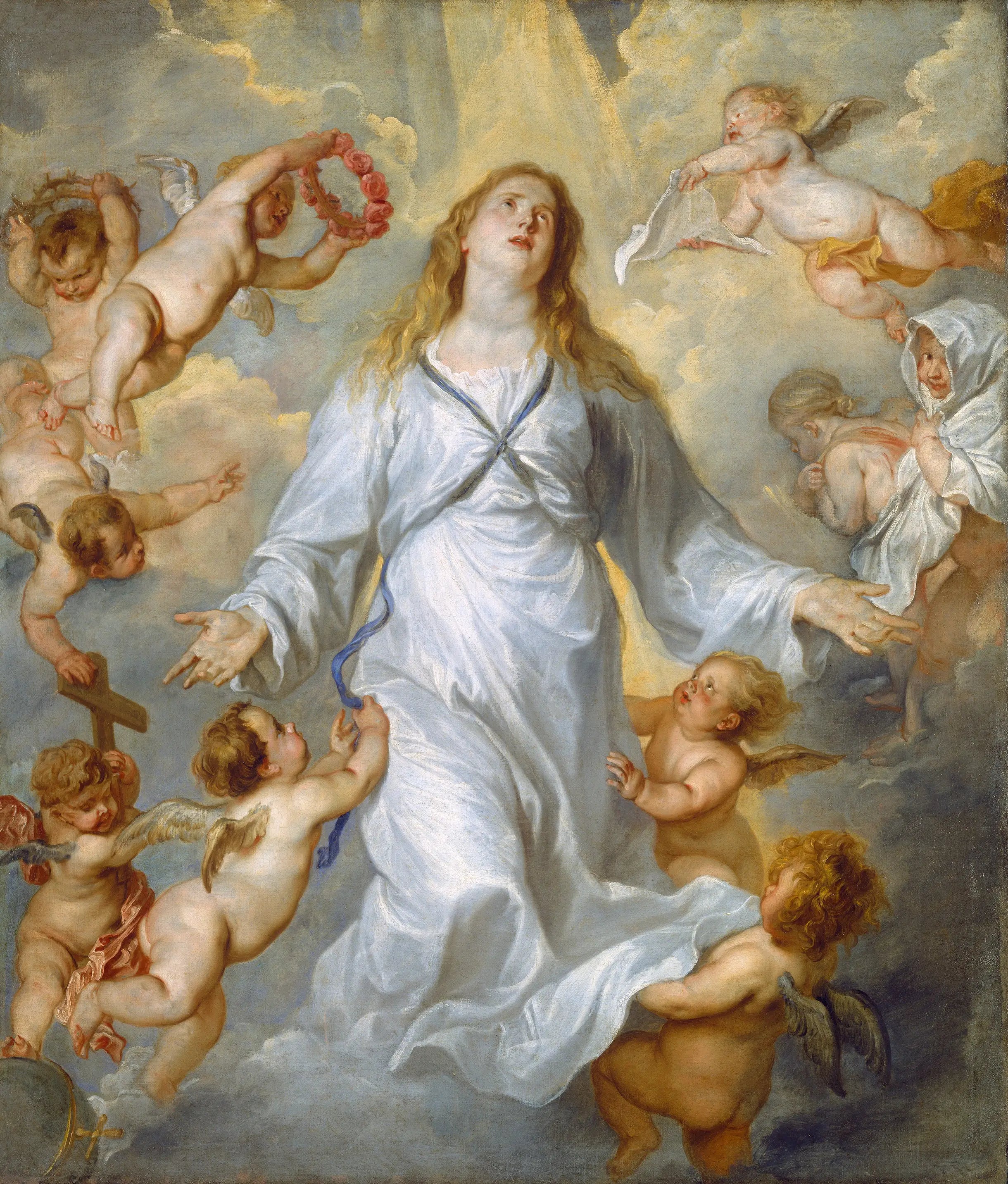 La Vierge comme intercesseur - Antoine van Dyck - Alpha Reproduction
