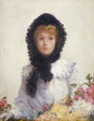 Le vendeur de fleurs - Jean-François Raffaëlli