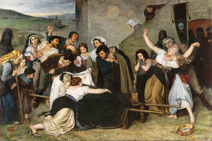 L'assassiné. Souvenir de la campagne romaine - Carolus-Duran