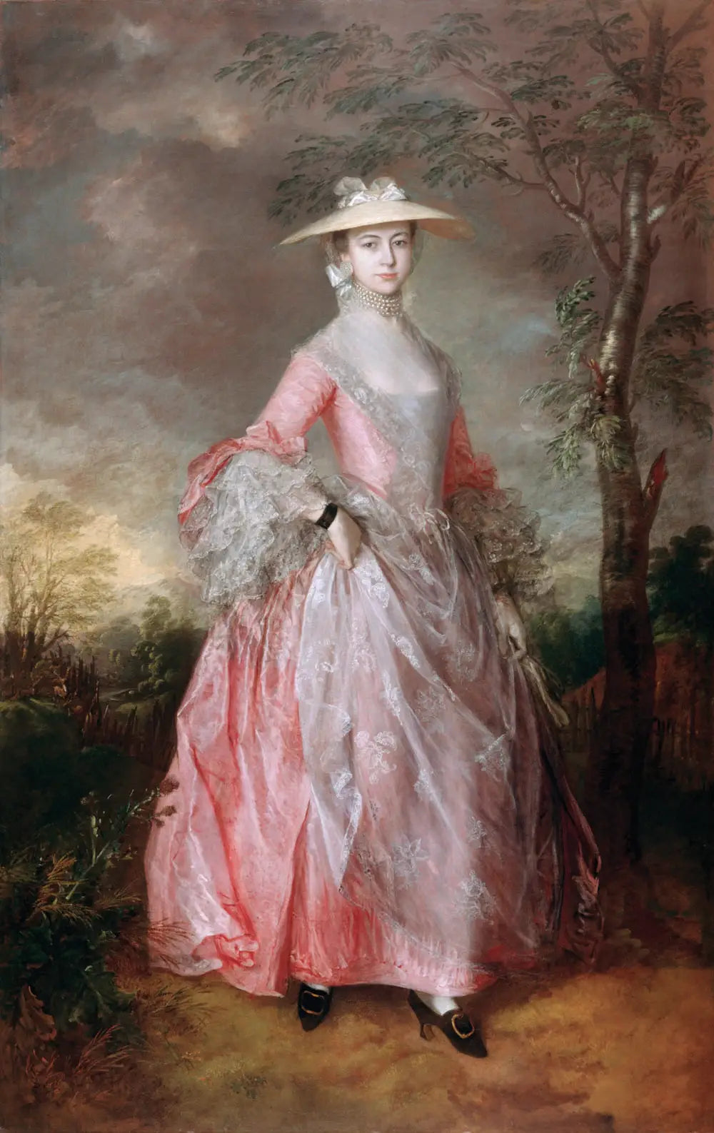 Portrait de la comtesse Howe - Thomas Gainsborough - Alpha Reproduction