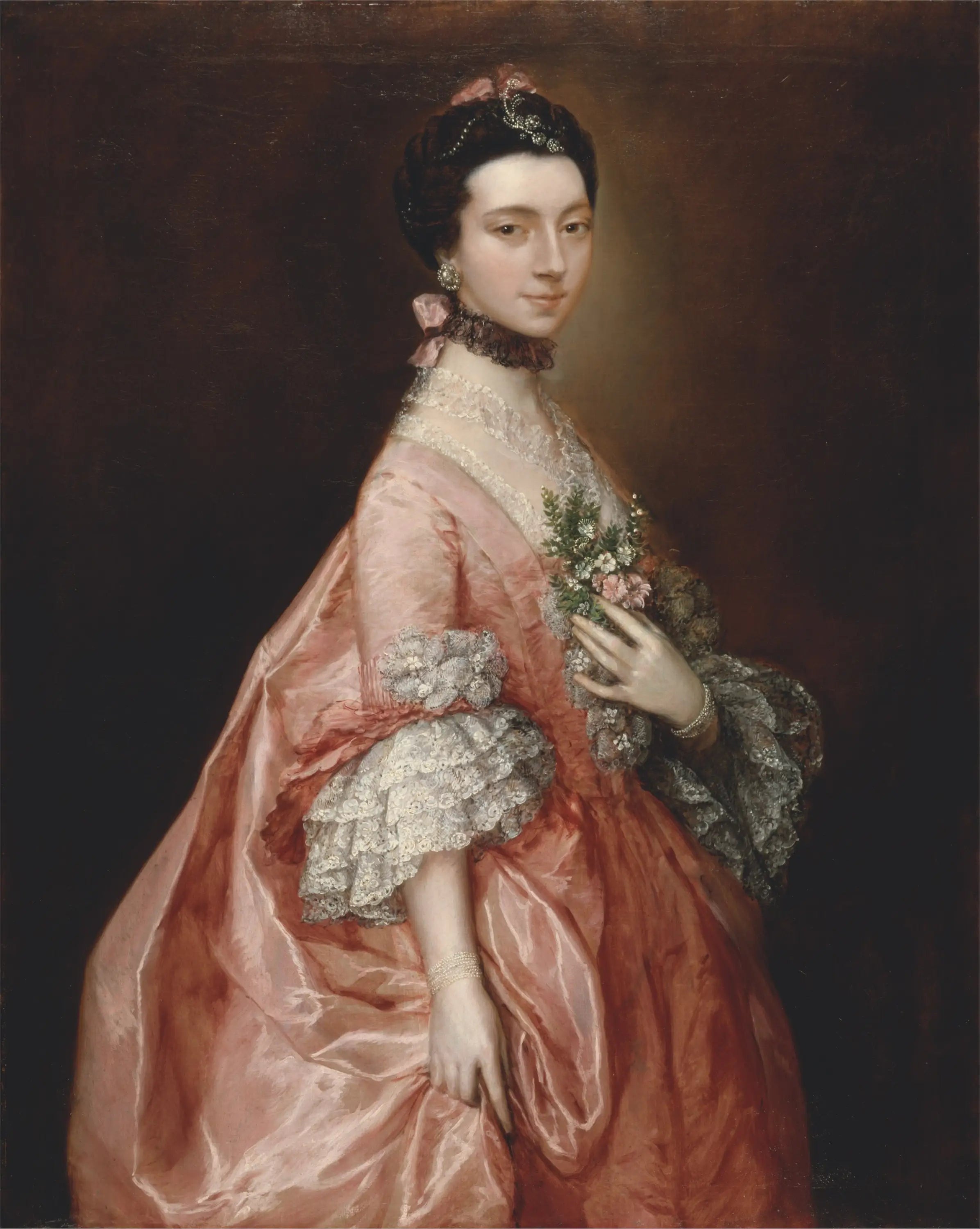 Mary Little plus tard Lady Carr - Thomas Gainsborough - Alpha Reproduction