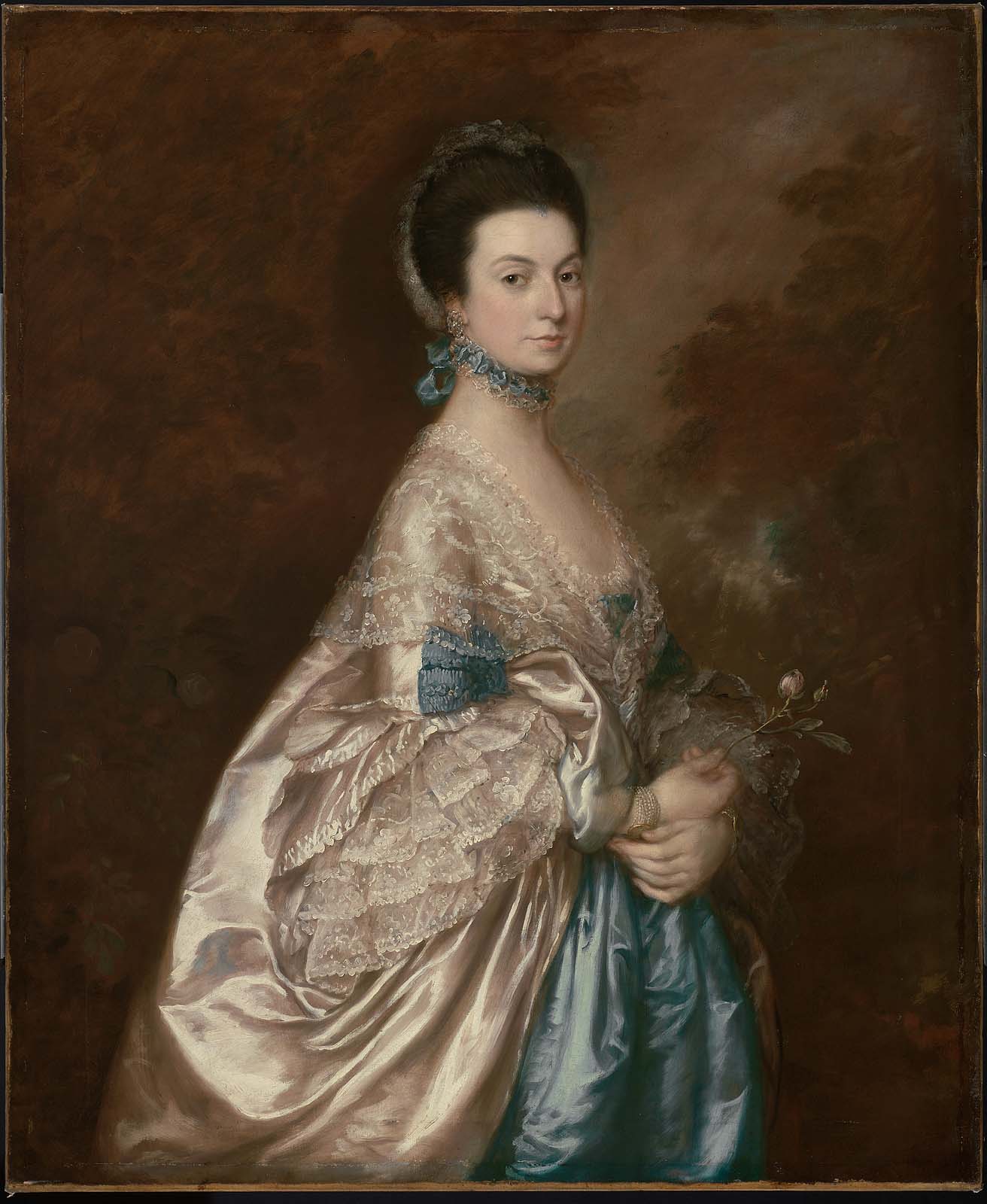 Mme Edmund Morton Pleydell - Thomas Gainsborough