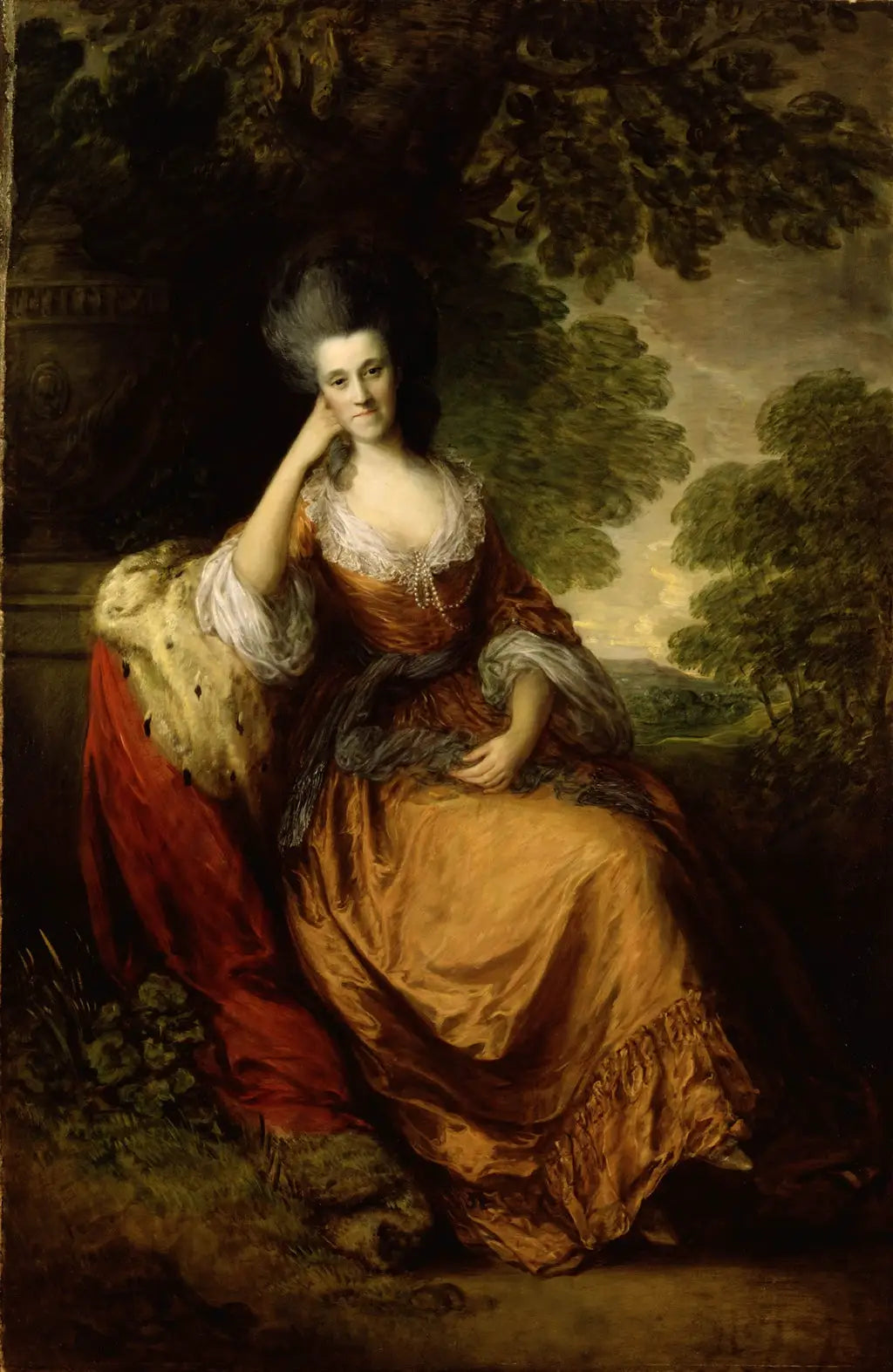 Lady Anne Hamilton - Thomas Gainsborough - Alpha Reproduction