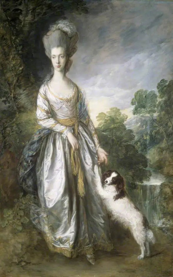 Lady Brisco (décédée en 1822) - Thomas Gainsborough - Alpha Reproduction