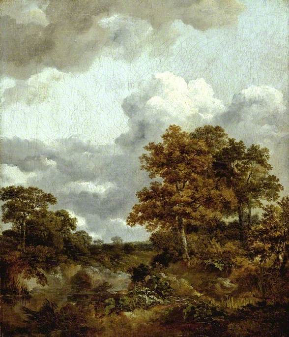 Paysage avec piscine - Thomas Gainsborough