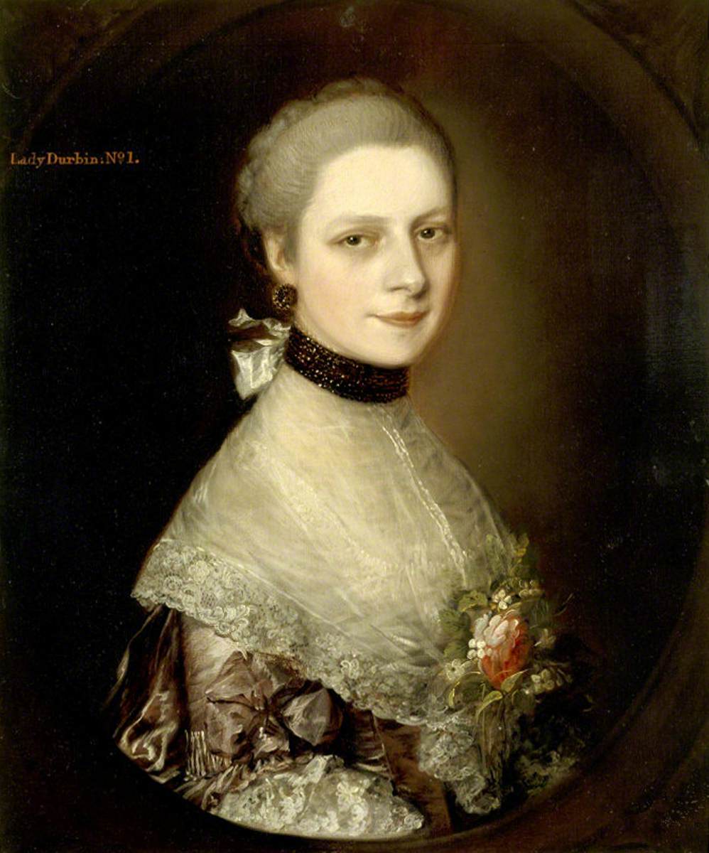 Peut-être Elizabeth Collett, Mme John Durbin (1737-1759) - Thomas Gainsborough
