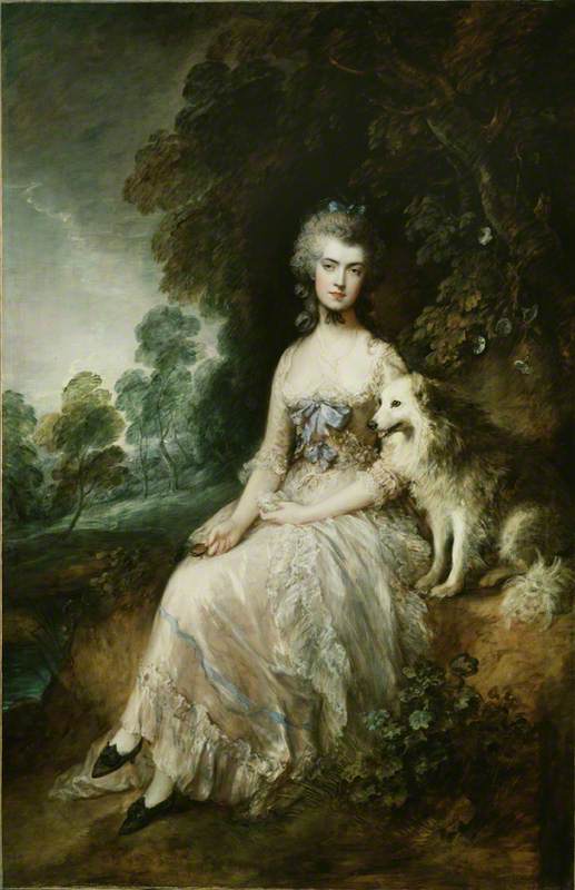 Mme Mary Robinson (Perdita) - Thomas Gainsborough