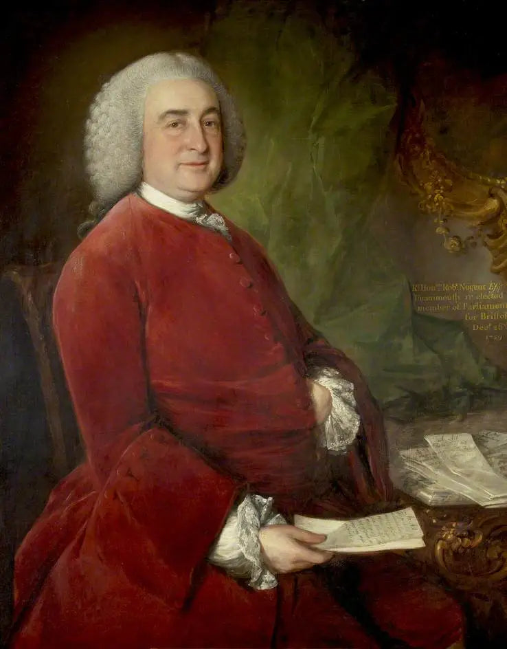 Robert Craggs Nugent Lord Clare (1709–1788) - Thomas Gainsborough - Alpha Reproduction