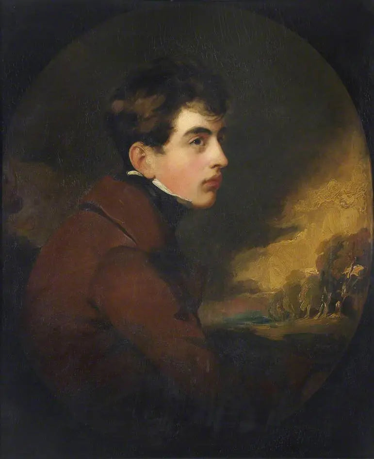George Gordon Noel (1788–1824) Lord Byron poète - Thomas Lawrence - Alpha Reproduction