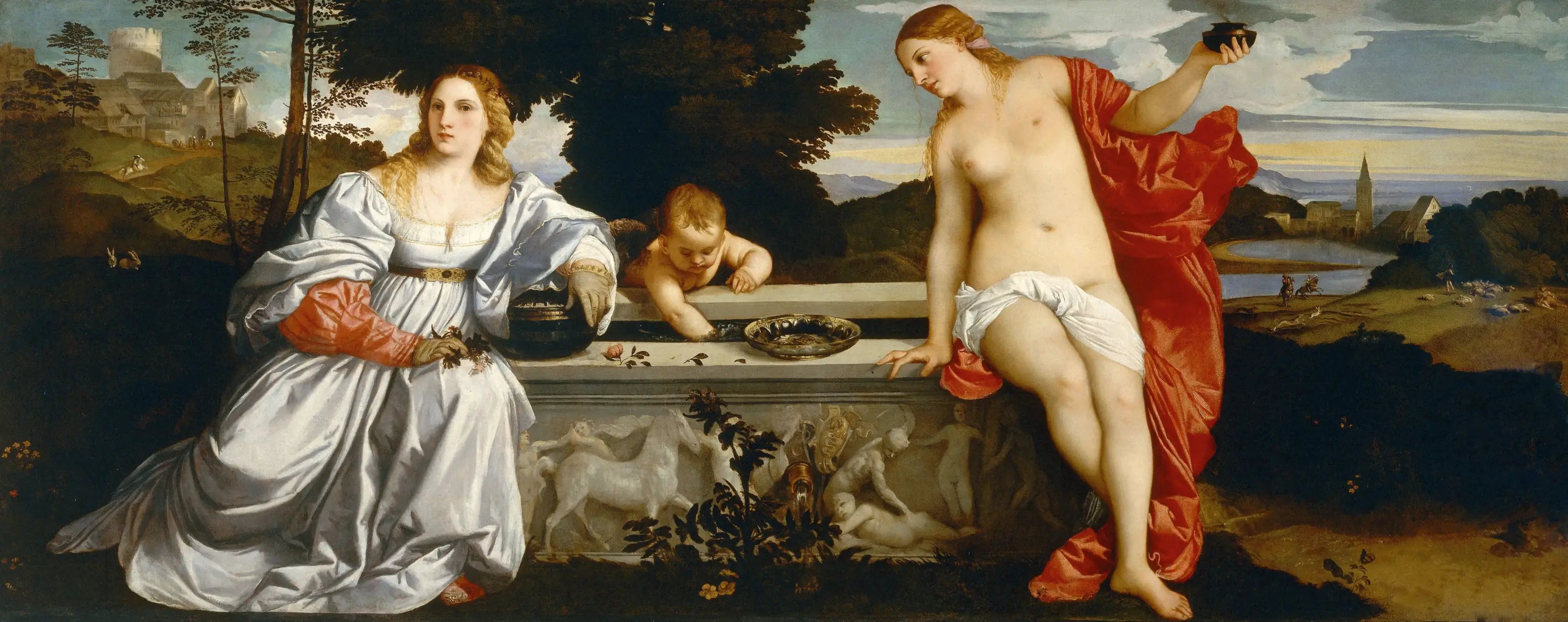 Amour sacré et amour profane - Titian - Alpha Reproduction