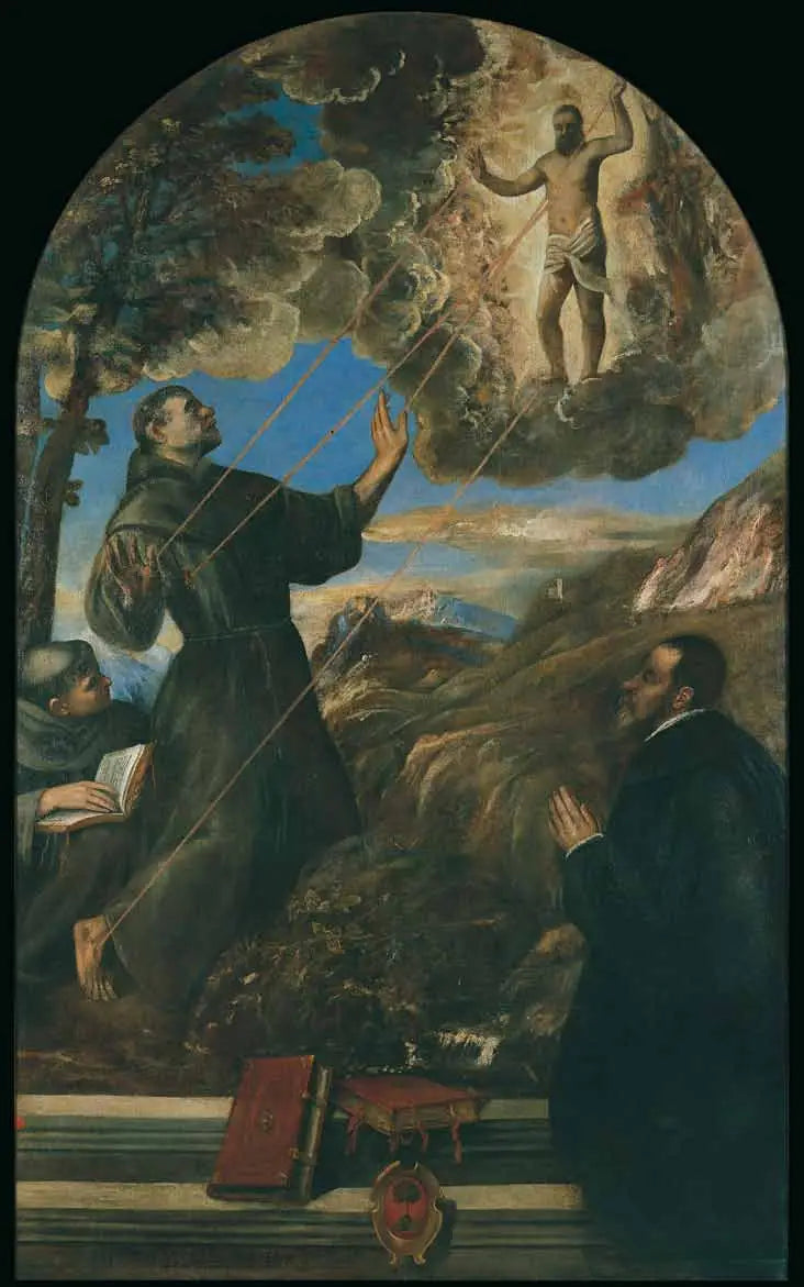 Saint François d’Assise recevant les stigmates - Titian - Alpha Reproduction