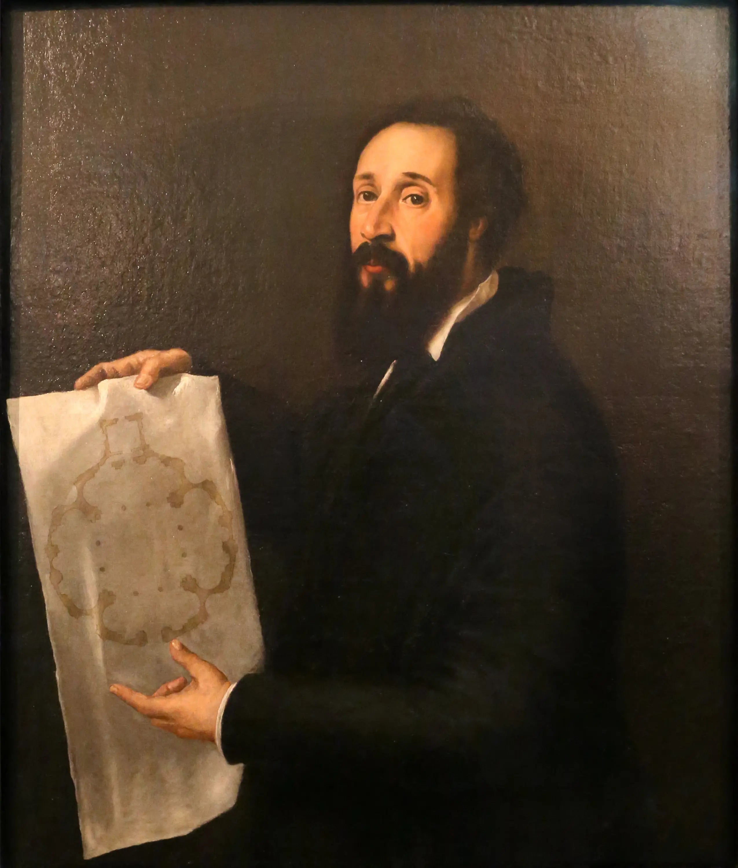 Portrait de Giulio Romano - Titian - Alpha Reproduction