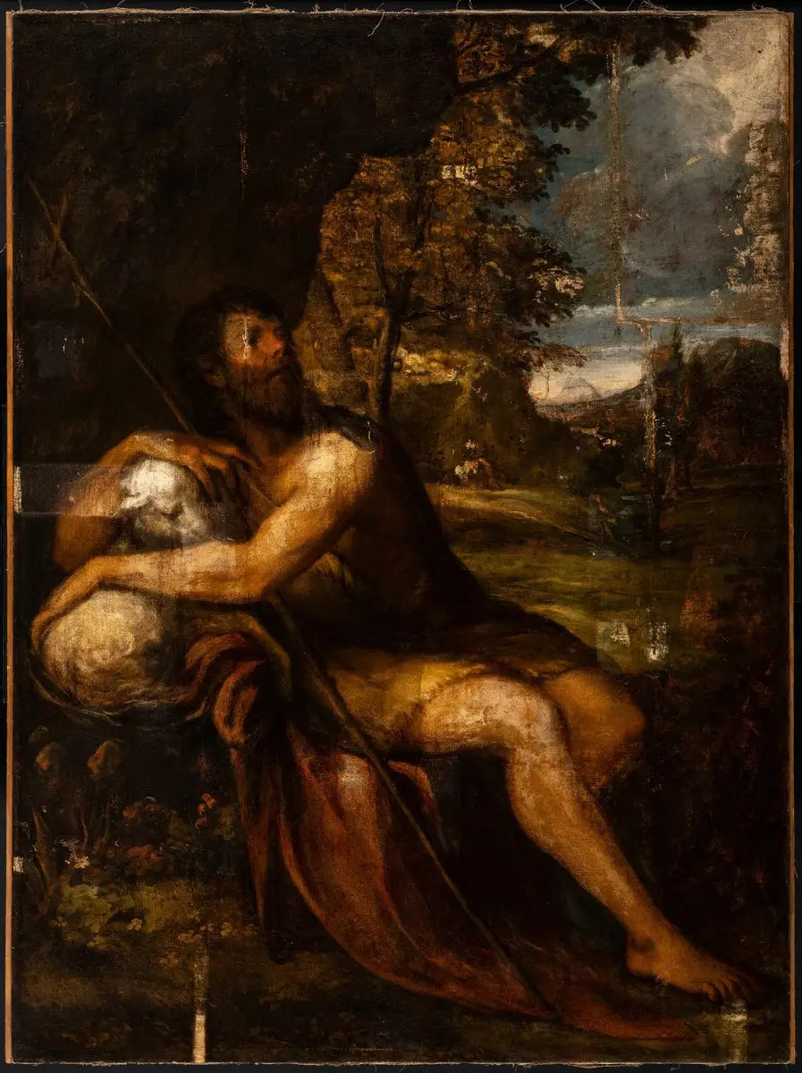 Saint Jean-Baptiste - Titian - Alpha Reproduction