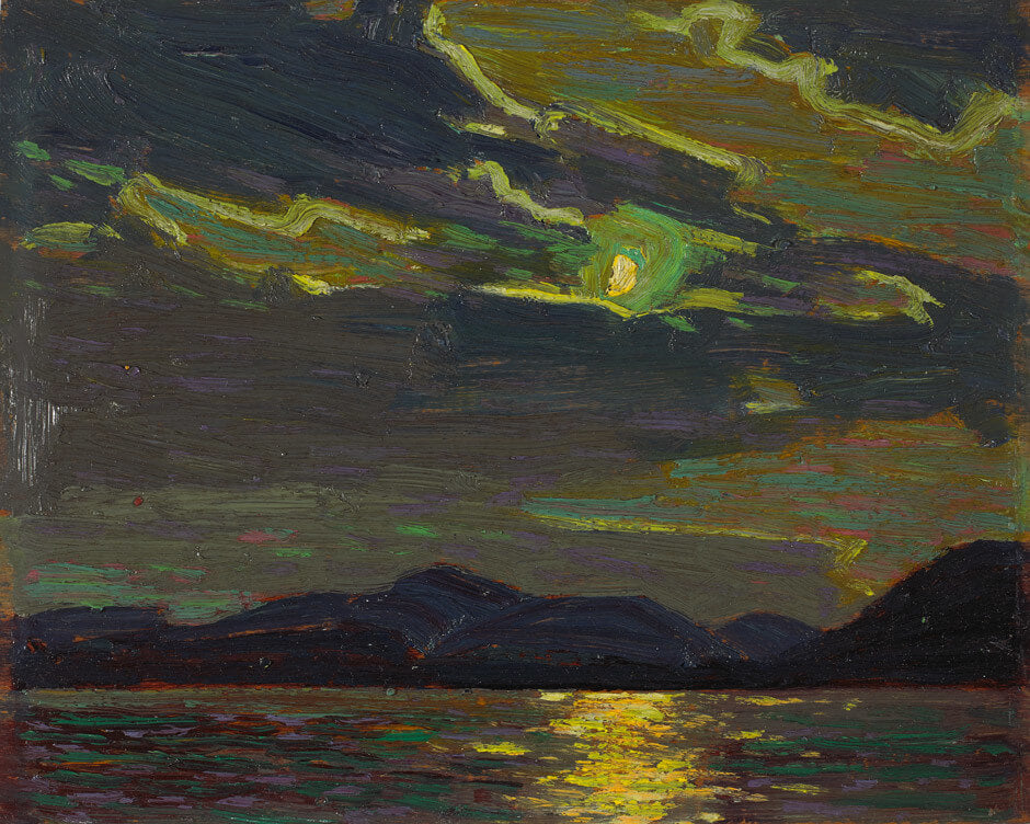 Clair de lune par une chaude soirée d'été - Tom Thomson