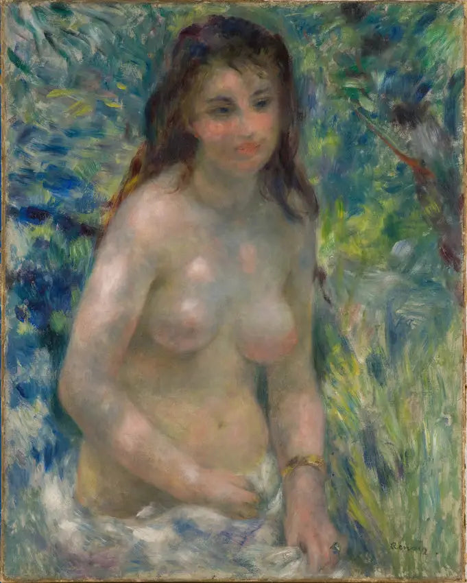 Reproduction du tableau « Torse, effet de soleil - Pierre-Auguste Renoir » par Alpha Reproduction en peinture à l’huile