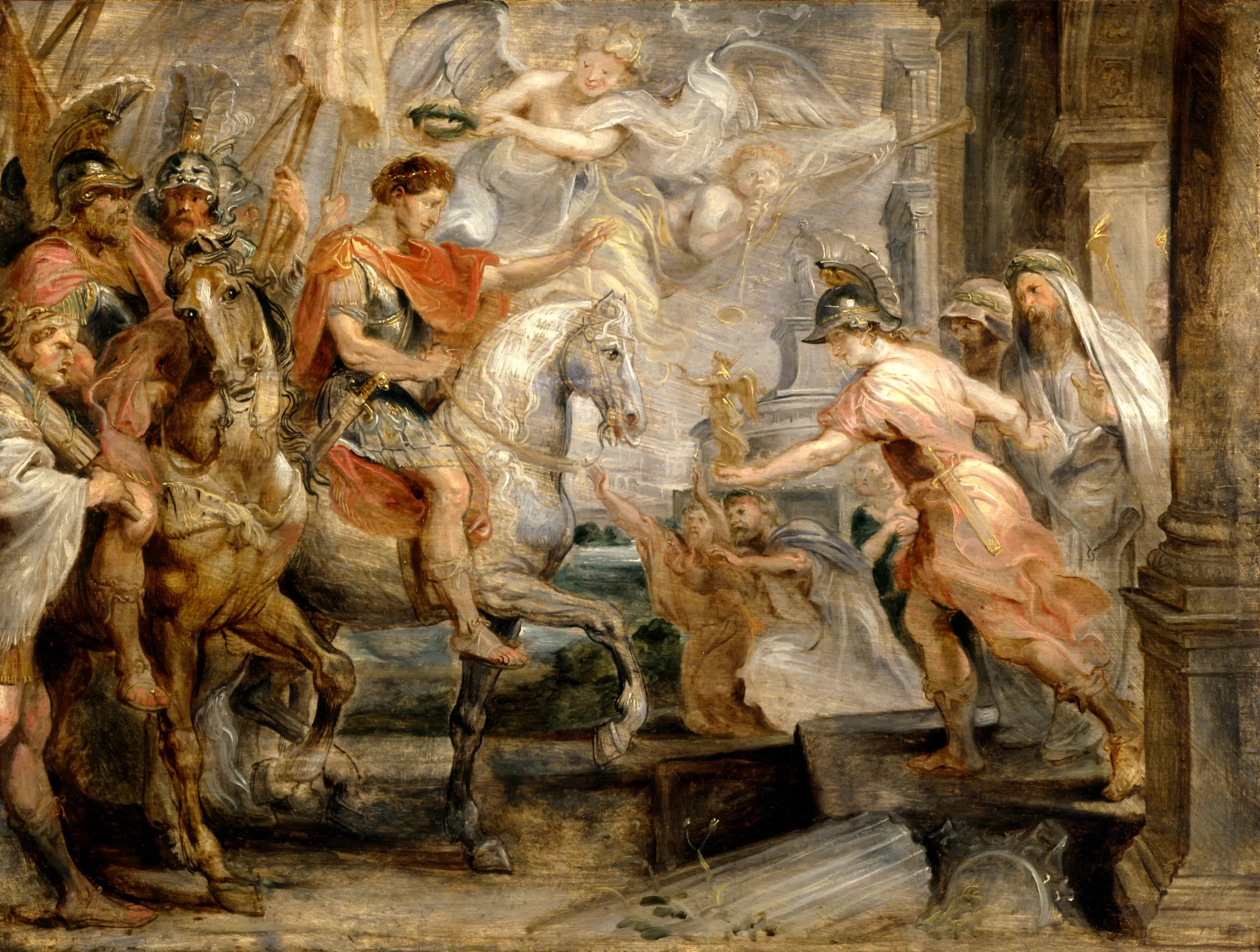 Entrée triomphale de Constantin à Rome - Peter Paul Rubens - Alpha Reproduction