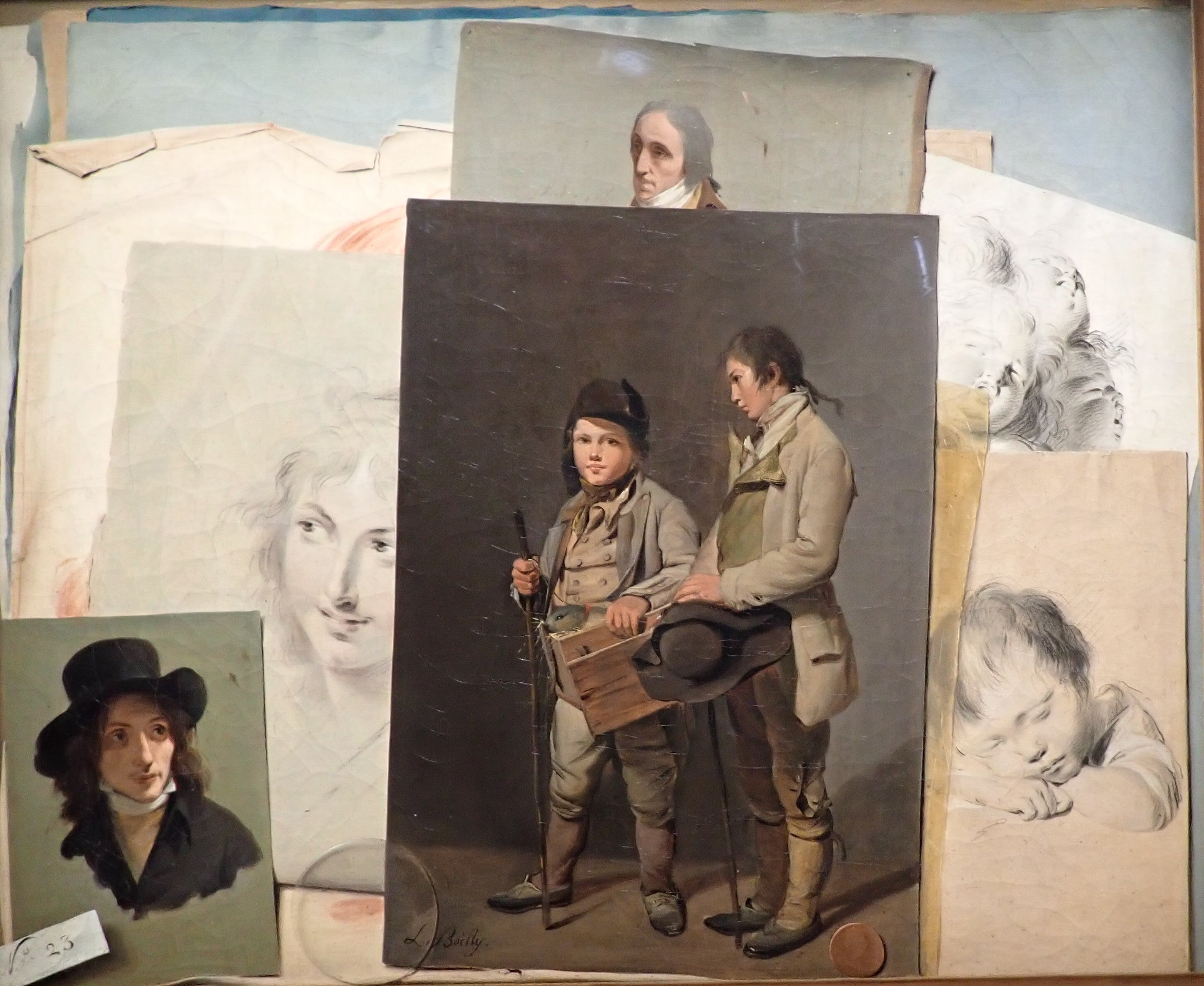 Nature morte en trompe-l'œil - Louis-Léopold Boilly