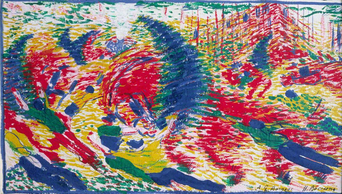 Étude pour « La ville s'élève » - Umberto Boccioni