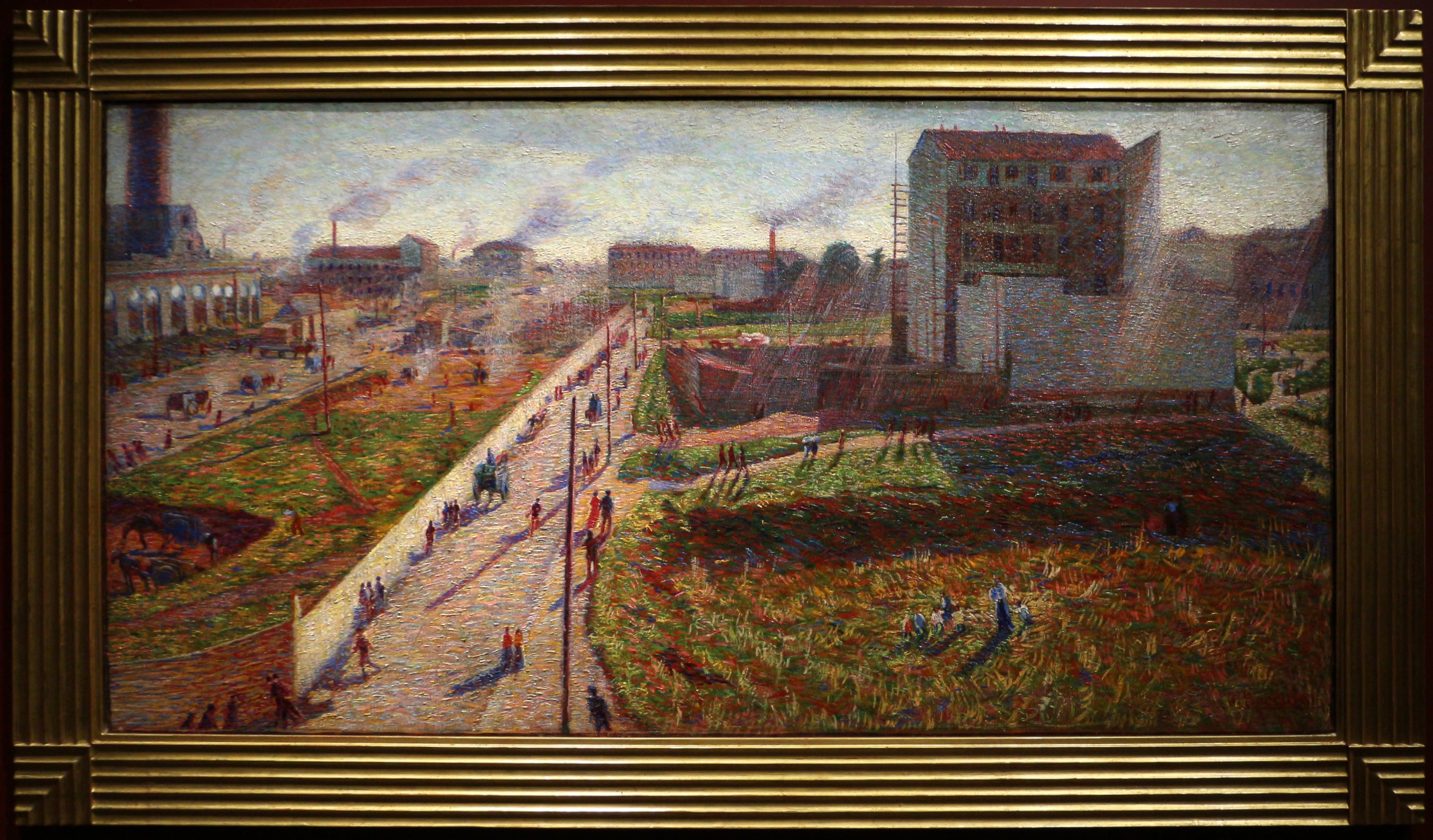 Officine à Porta Romana - Umberto Boccioni
