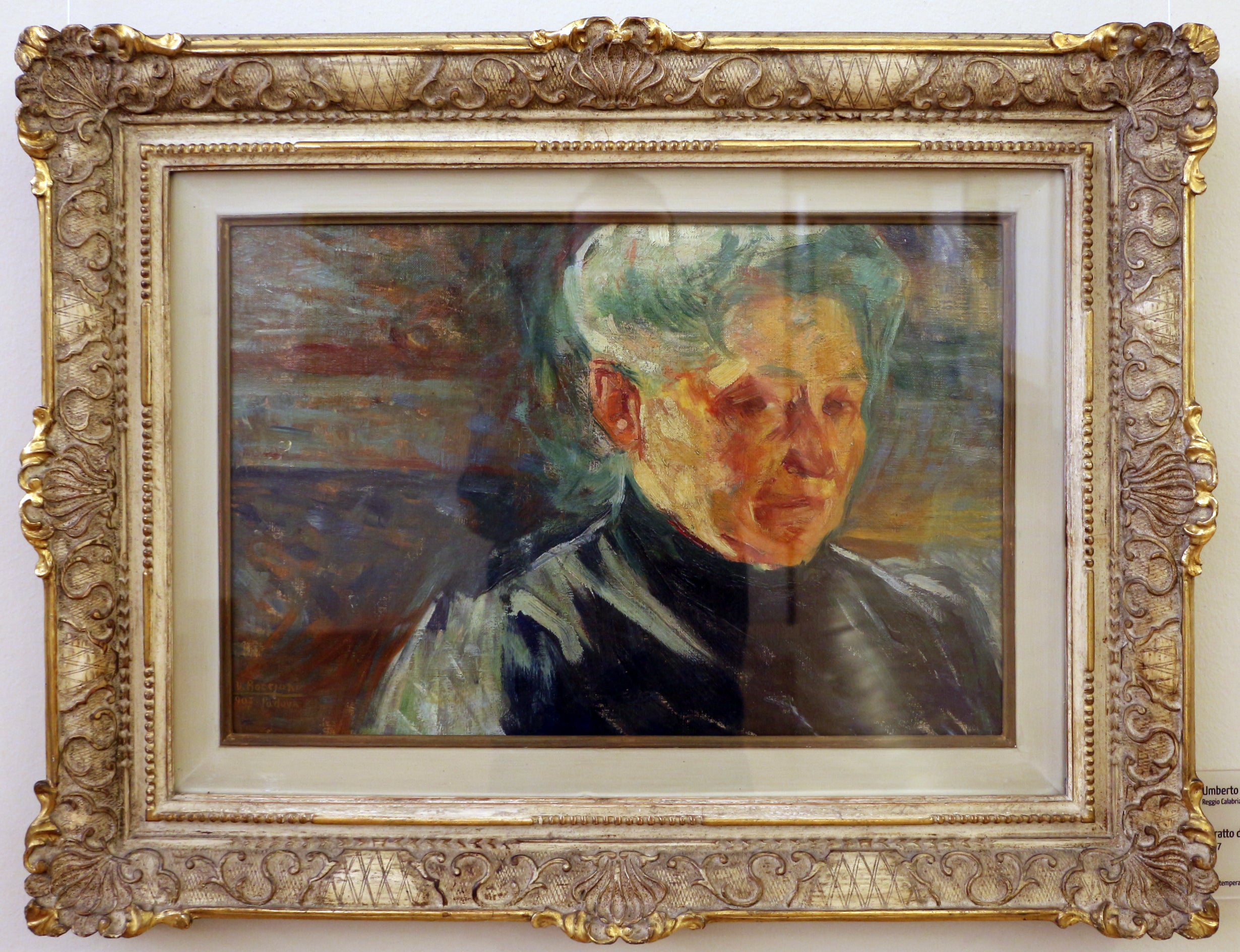 Portrait de la mère - Umberto Boccioni