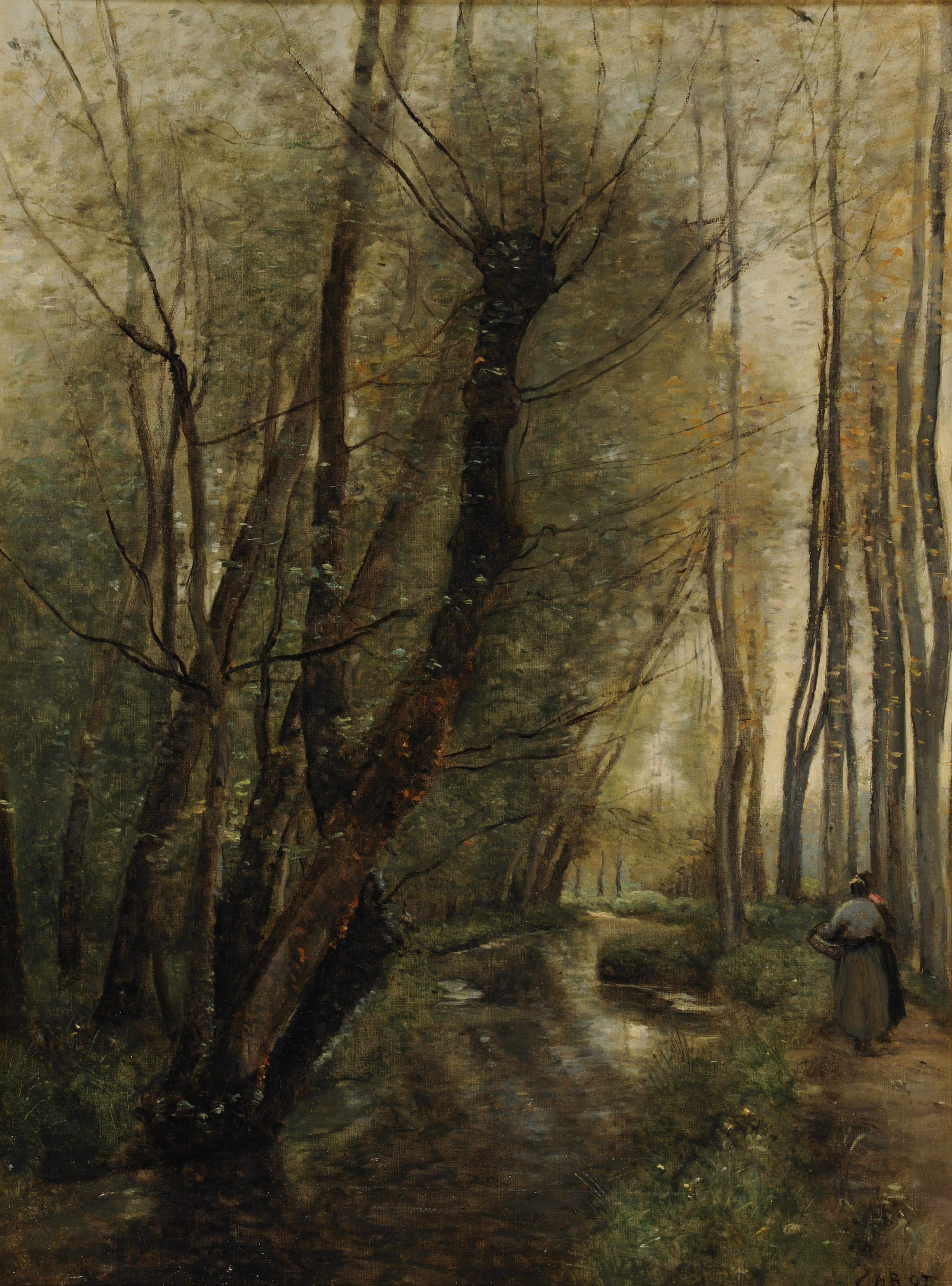 Un ruisseau, environs de Beauvais - Jean-Baptiste Camille Corot