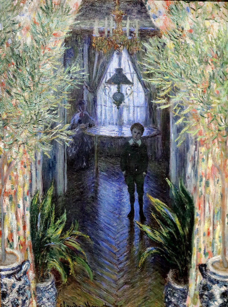 חדר בדירה - Claude Monet