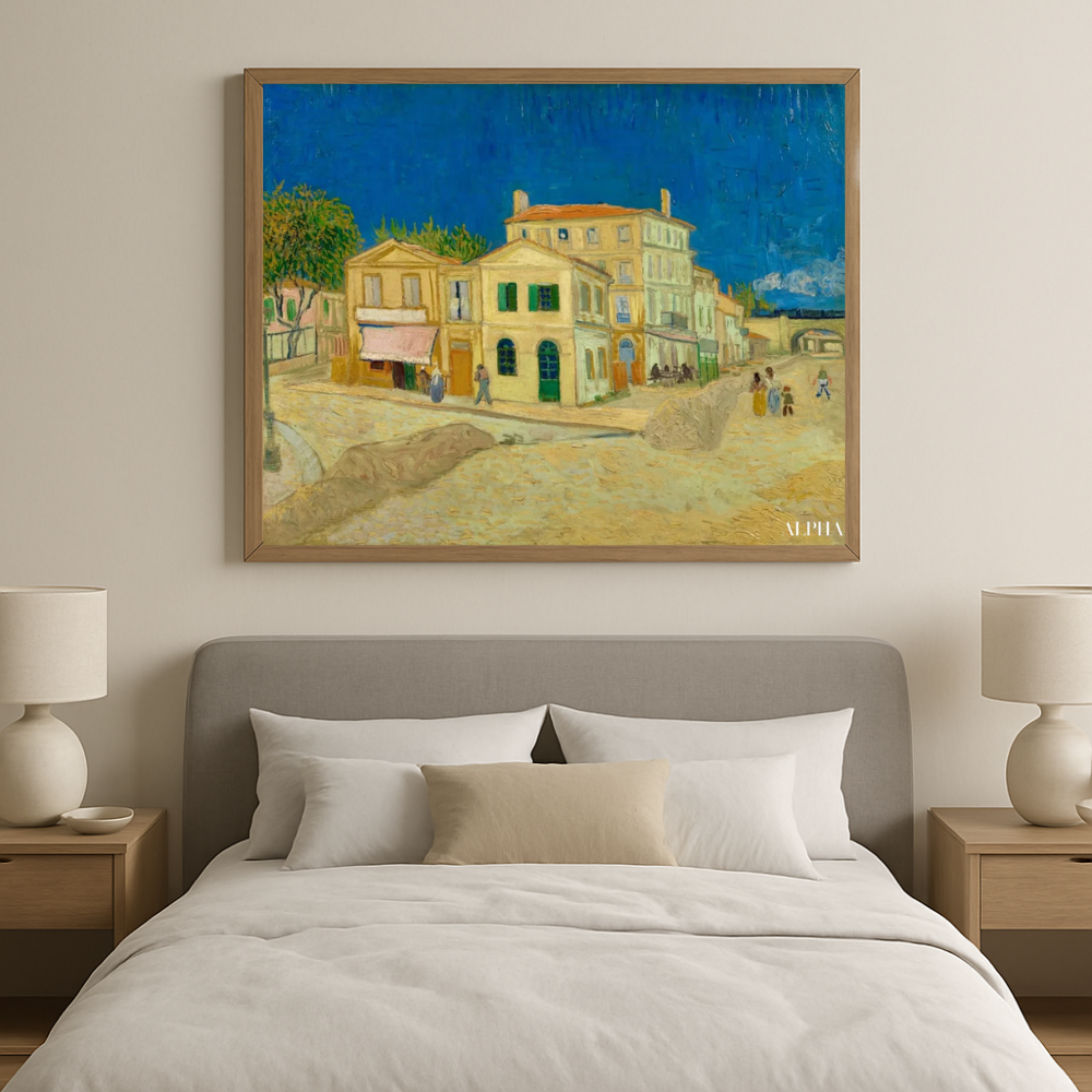 🏠 הבית הצהוב – וינסנט ואן גוך (1888)