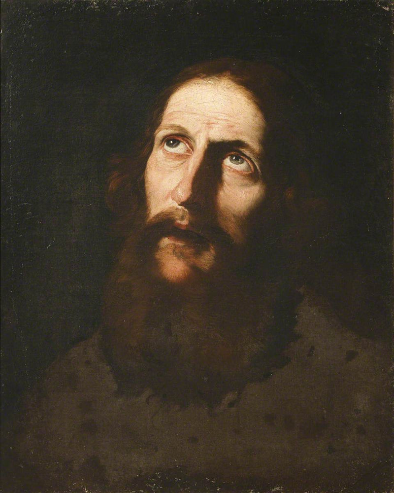 Tête d'un homme barbu - Valentin de Boulogne