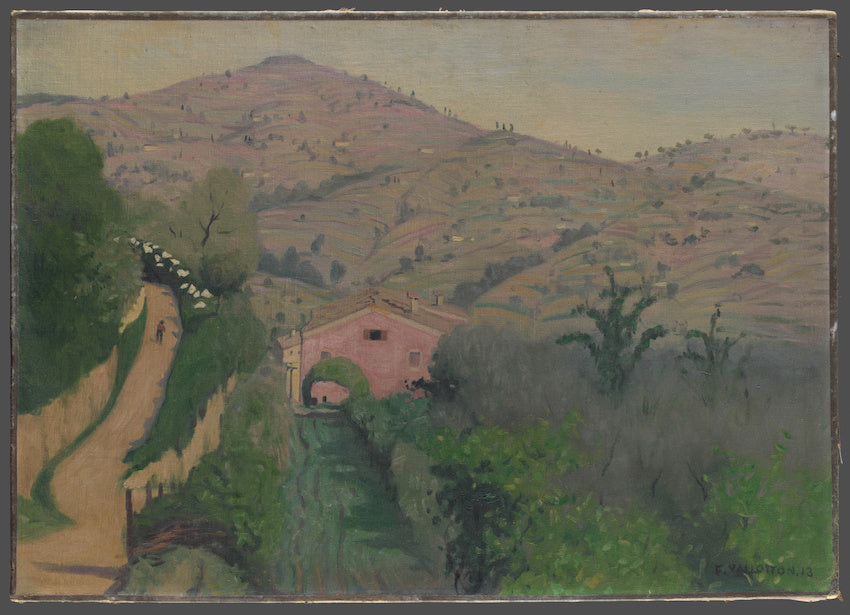 Paysage des environs de Pérouse - Félix Vallotton