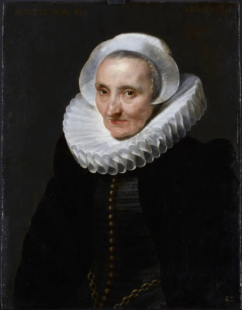 Portrait d’une femme de 60 ans - Antoine van Dyck - Alpha Reproduction