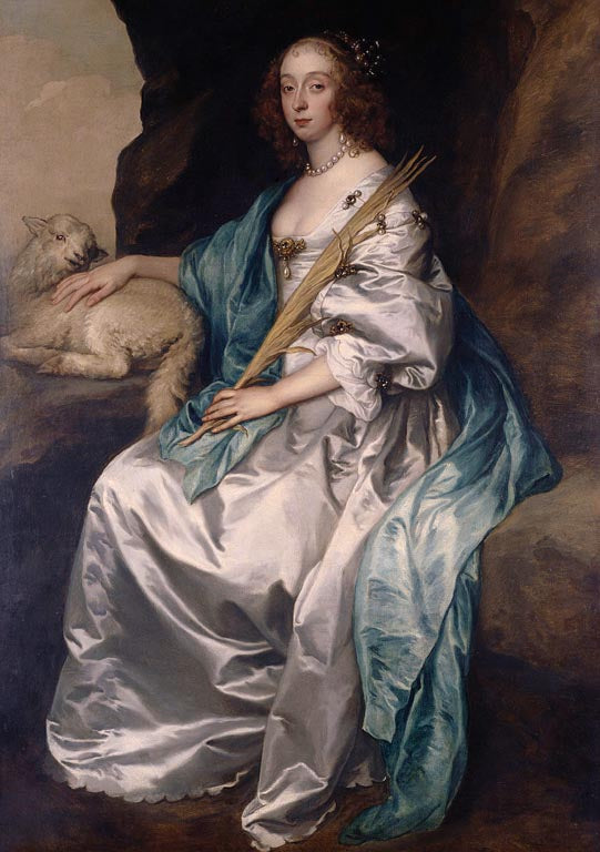 Lady Mary Villiers, duchesse de Richmond et Lennox (1622-1685) - Antoine van Dyck
