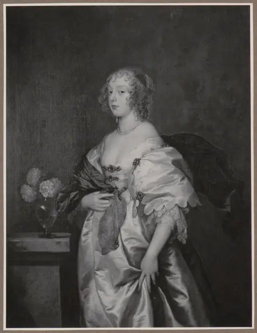 Alice Bankes Lady Borlase (1621-1683) - Antoine van Dyck - Alpha Reproduction