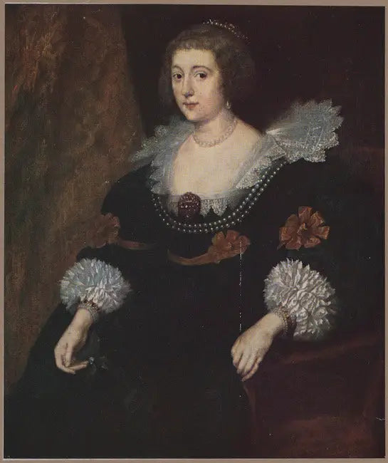 Portrait d’Amalia van Solms-Braunfels princesse d’Orange (1602-1675) - Antoine van Dyck - Alpha Reproduction