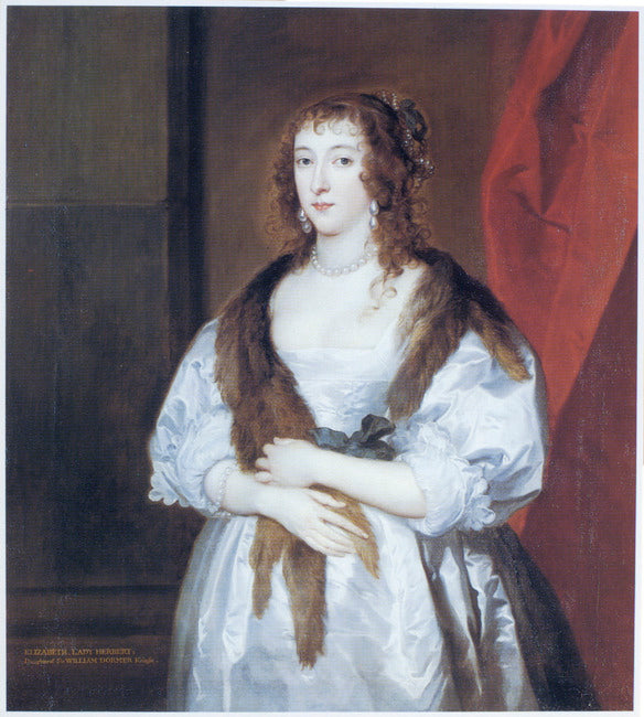 Portrait d'Elizabeth Dormer (décédée en 1635), echtgenote van Edward Somerset, 2e marquis de Worcester - Antoine van Dyck