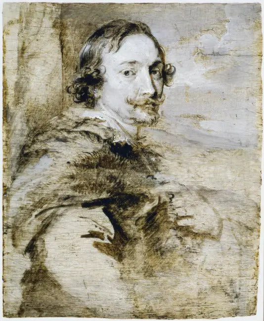 Portrait de Lucas van Uffel ou Daniel Nys - Antoine van Dyck - Alpha Reproduction