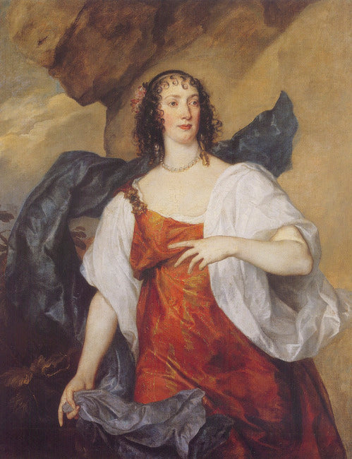 Portrait d'Olivia Boteler, épouse d'Endymion Porter - Antoine van Dyck
