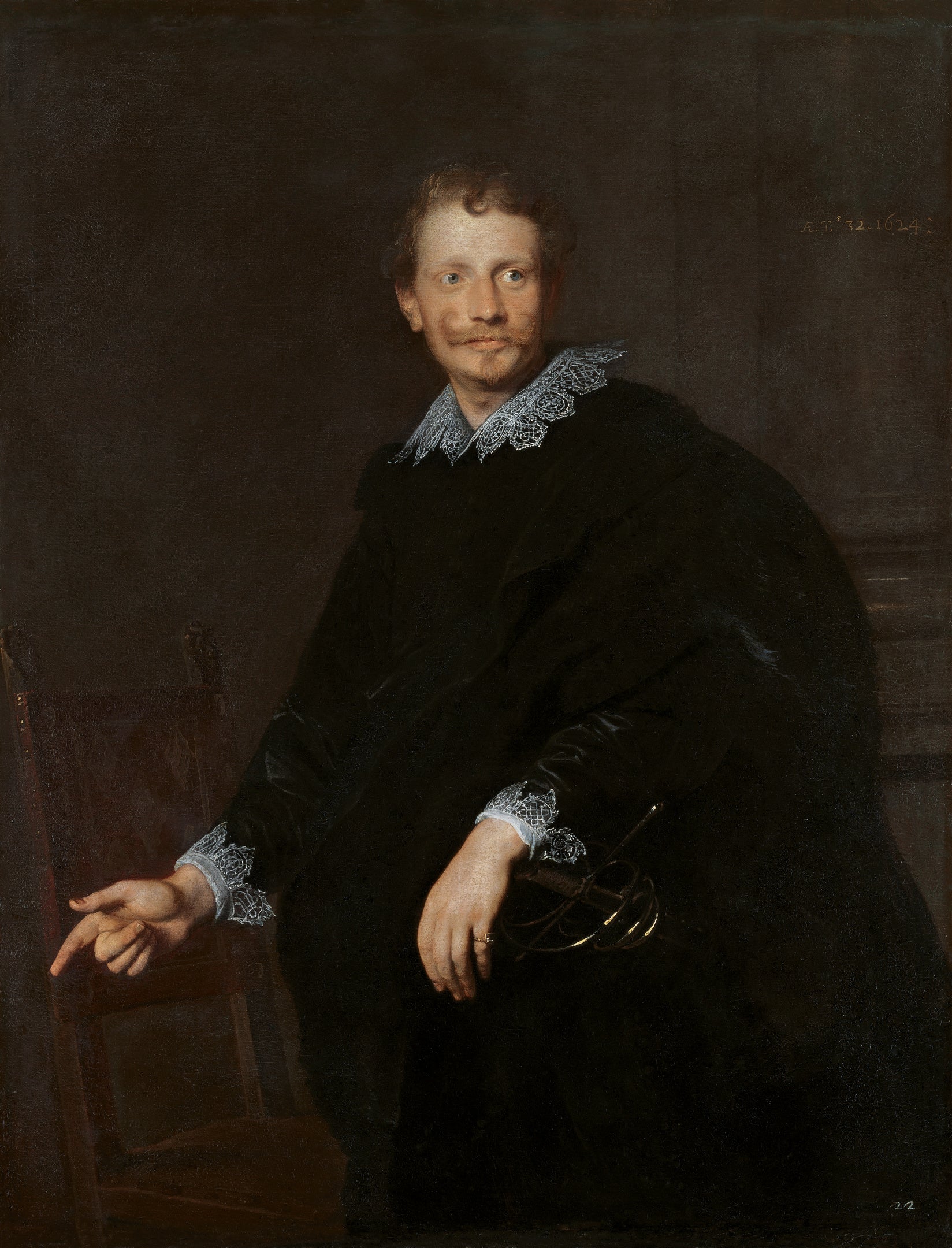 Portrait d'un noble génois, 1624 - Antoine van Dyck