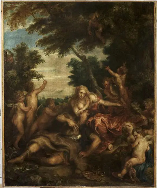 Renaud et l’Enchanteresse Armide - Antoine van Dyck - Alpha Reproduction