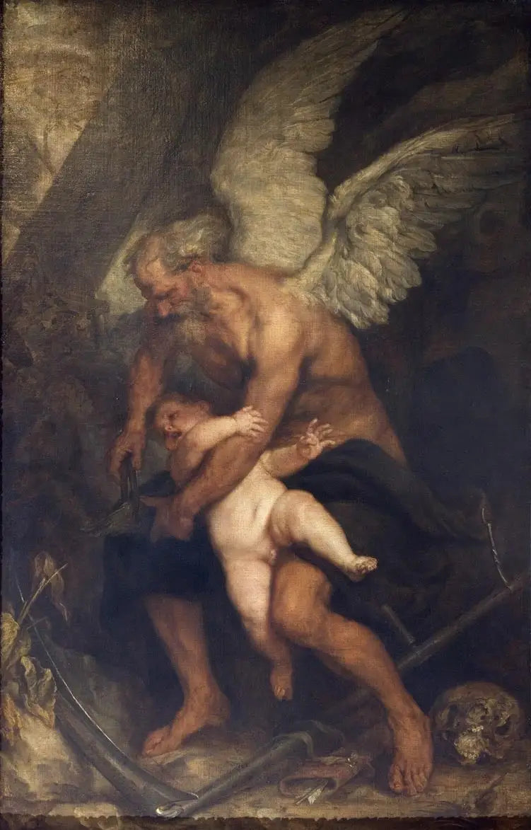Le Temps coupant les ailes de l’Amour - Antoine van Dyck - Alpha Reproduction