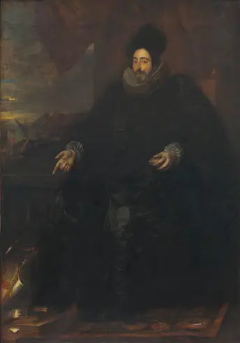 Portrait de Giovanni Vincenzo Imperiale - Antoine van Dyck - Alpha Reproduction