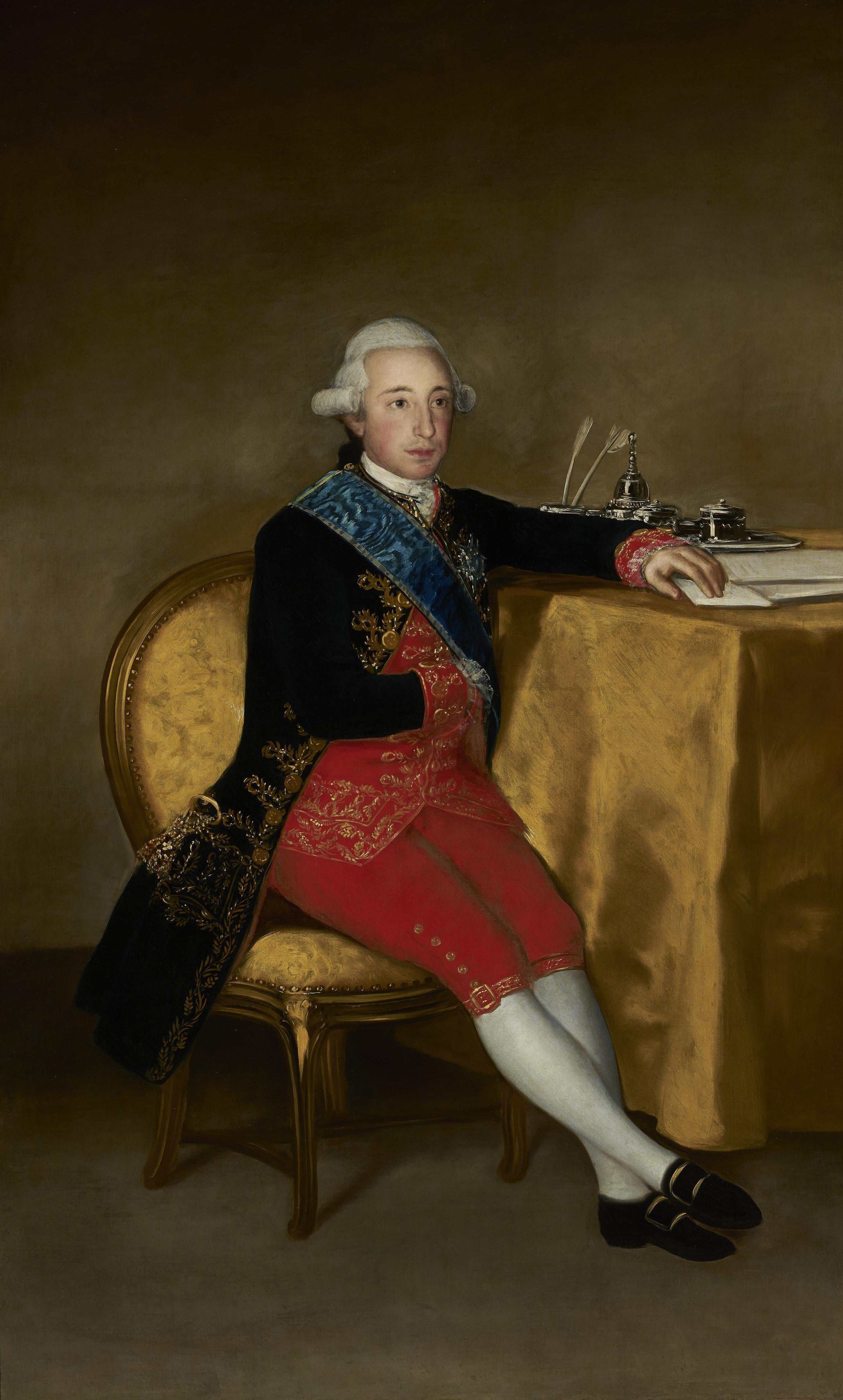 Reproduction du tableau « Portrait de Vicente Joaquín Osorio de Moscoso - Francisco de Goya » par Alpha Reproduction en peinture à l’huile
