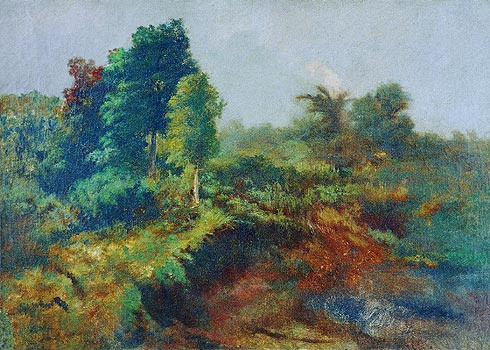 Esquisse de paysage pour le « Passage Humaitá » - Victor Meirelles