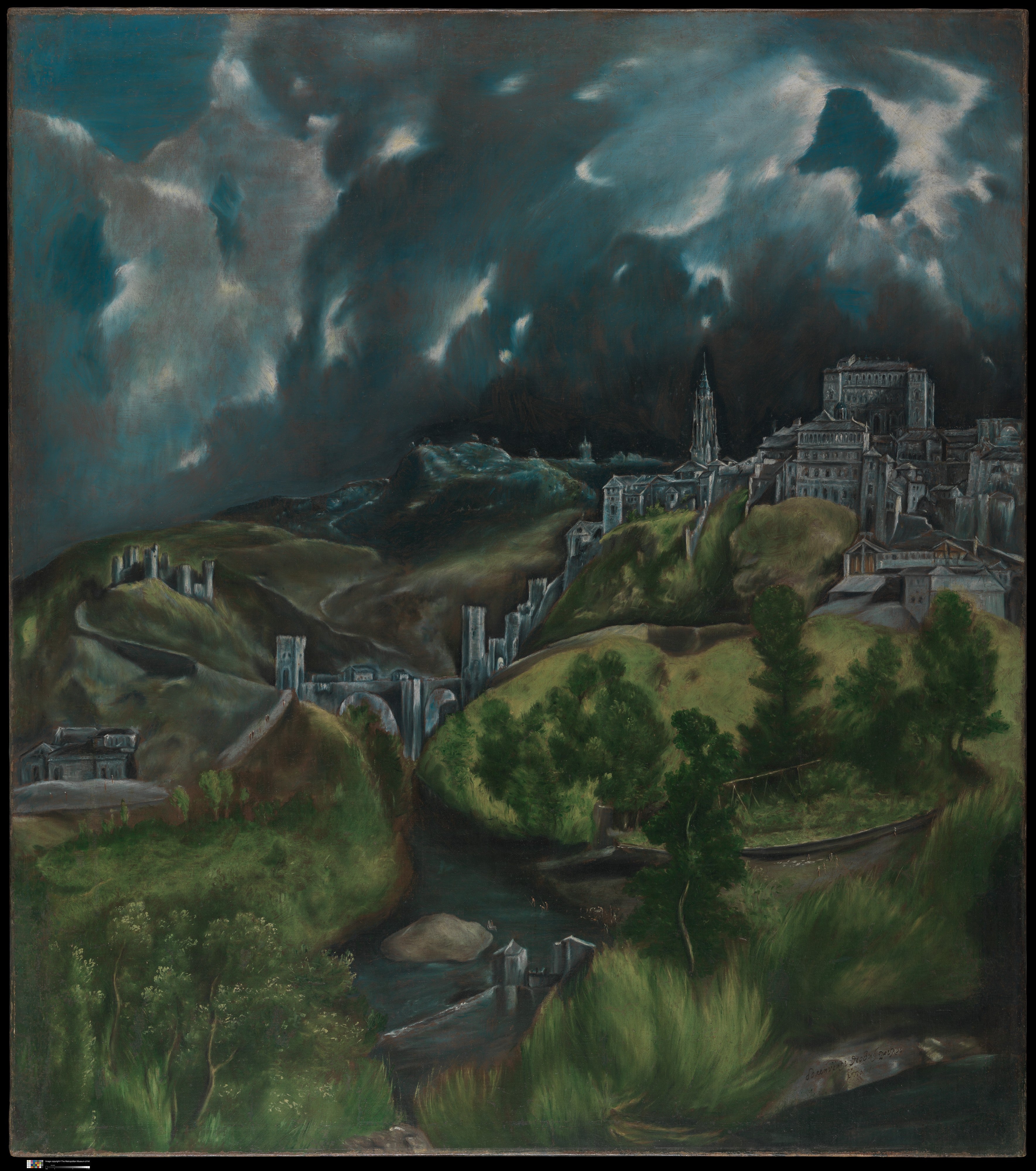 Vue de Tolède - El Greco