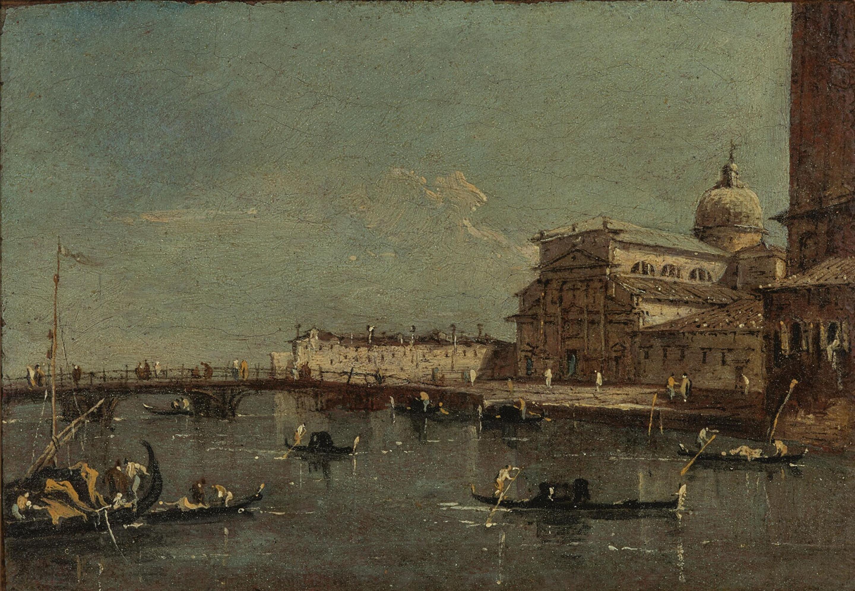 Vue de S. Pietro di Castello, Venise - Francesco Guardi