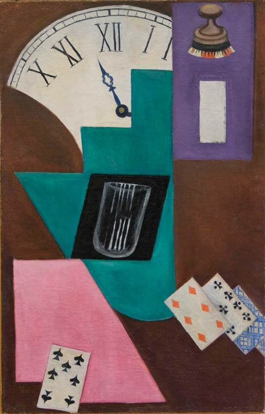 Montres et cartes - Olga Rozanova