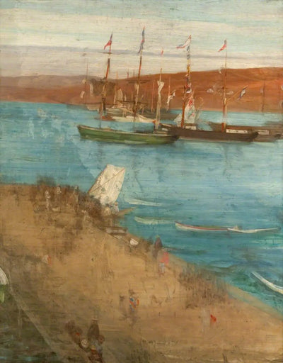 Reproduction du tableau « Le lendemain de la révolution : Valparaiso - James Abbott McNeill Whistler » par Alpha Reproduction en peinture à l’huile