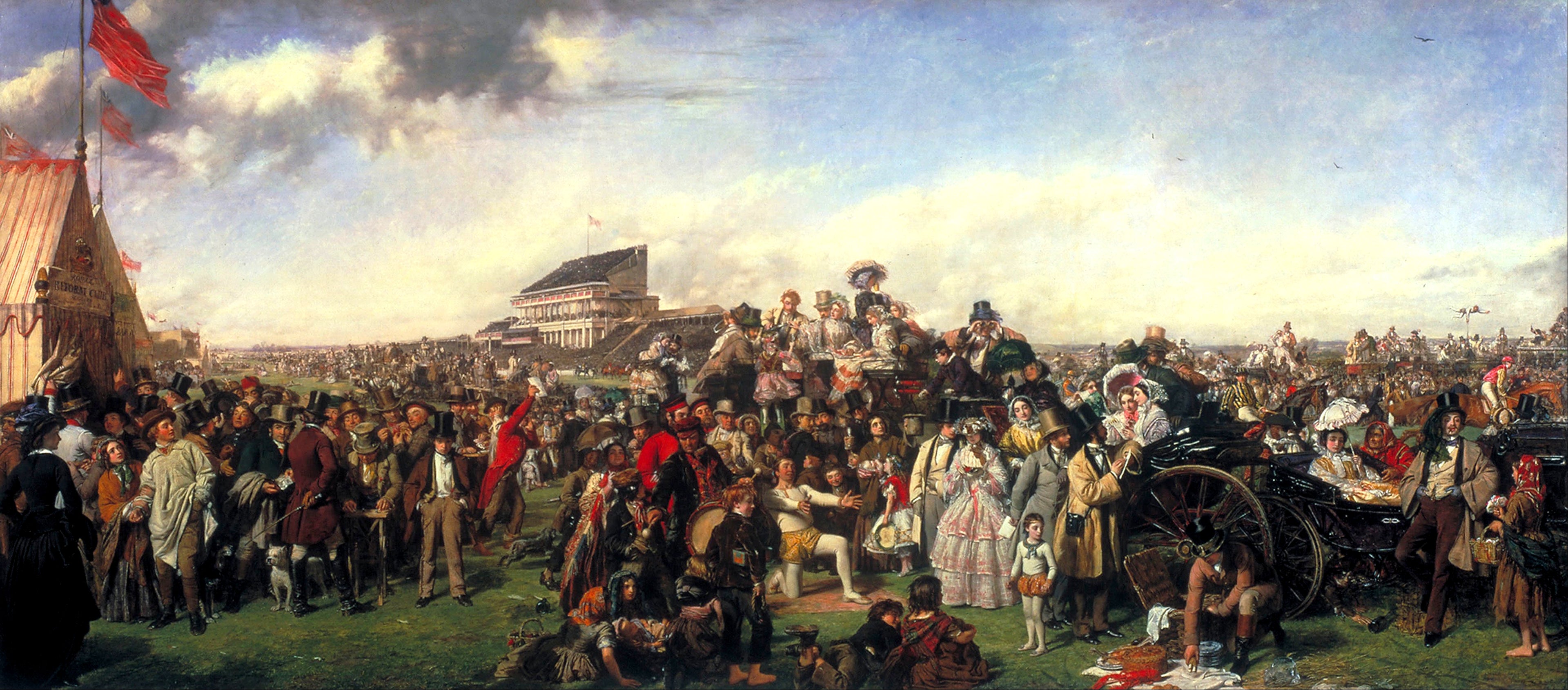 Le jour du Derby - William Powell Frith