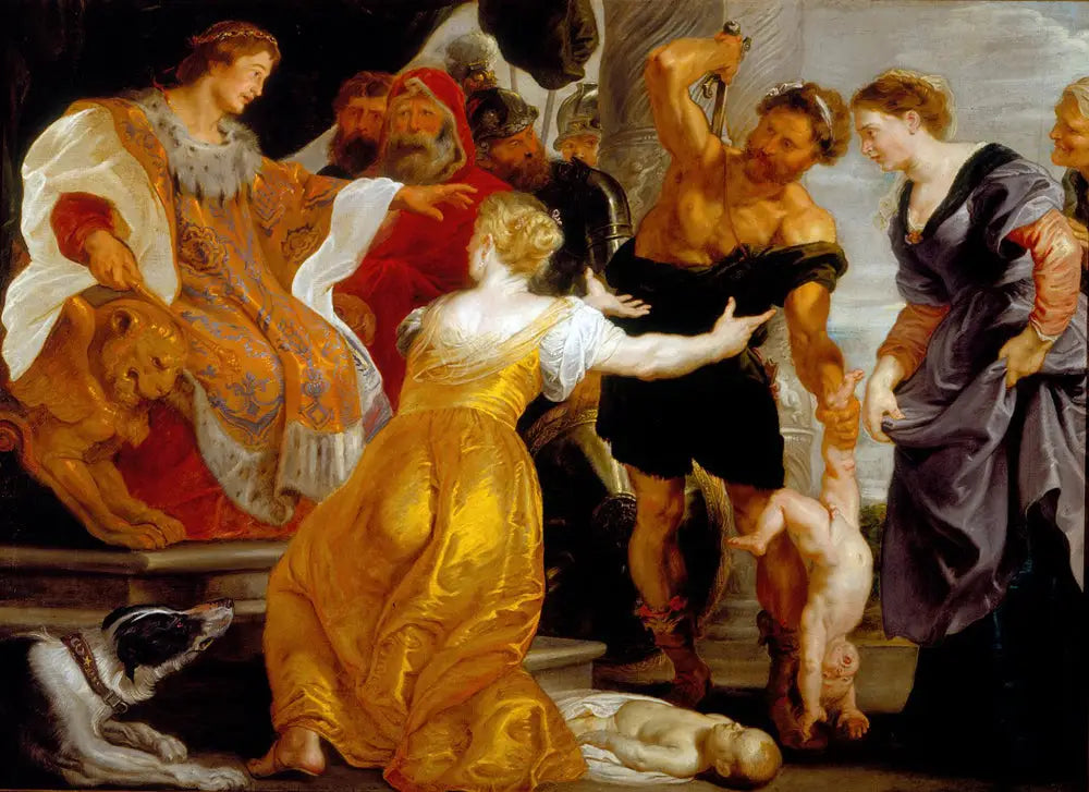 Le Jugement de Salomon - Peter Paul Rubens - Alpha Reproduction